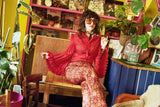 Odetta Flares in Tan