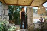 Black Organic Bamboo Flares - Pre-Order