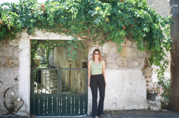 Black Organic Bamboo Flares - Pre-Order