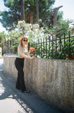 Black Organic Bamboo Flares - Pre-Order
