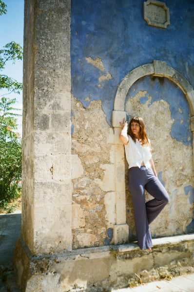 Mauve Stone Organic Bamboo Flares - Pre-Order