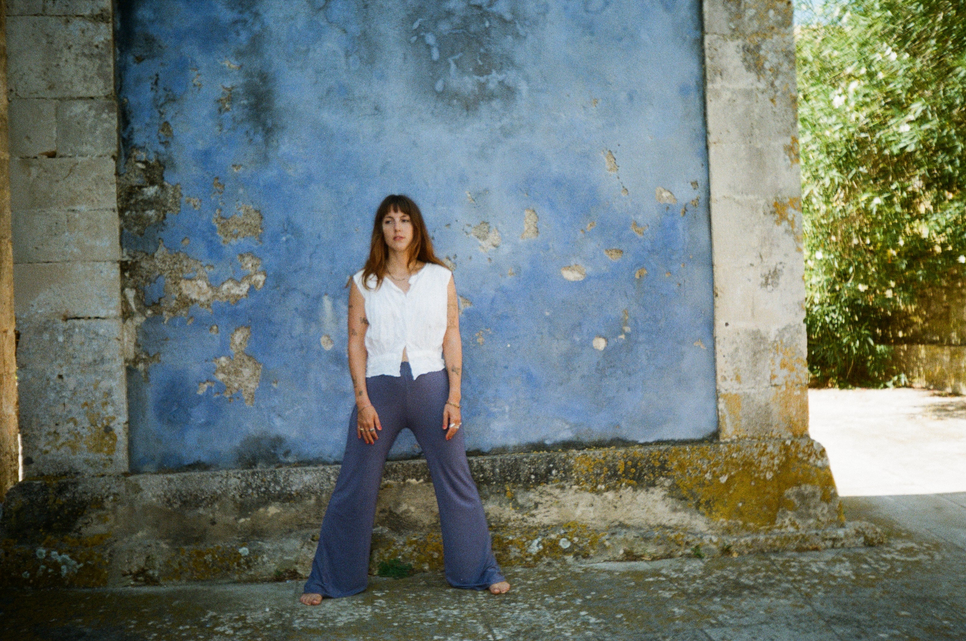 Mauve Stone Organic Bamboo Flares - Pre-Order