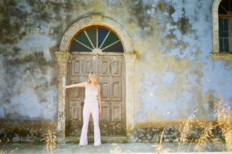 Petal Pink Organic Bamboo Flares - Pre-Order