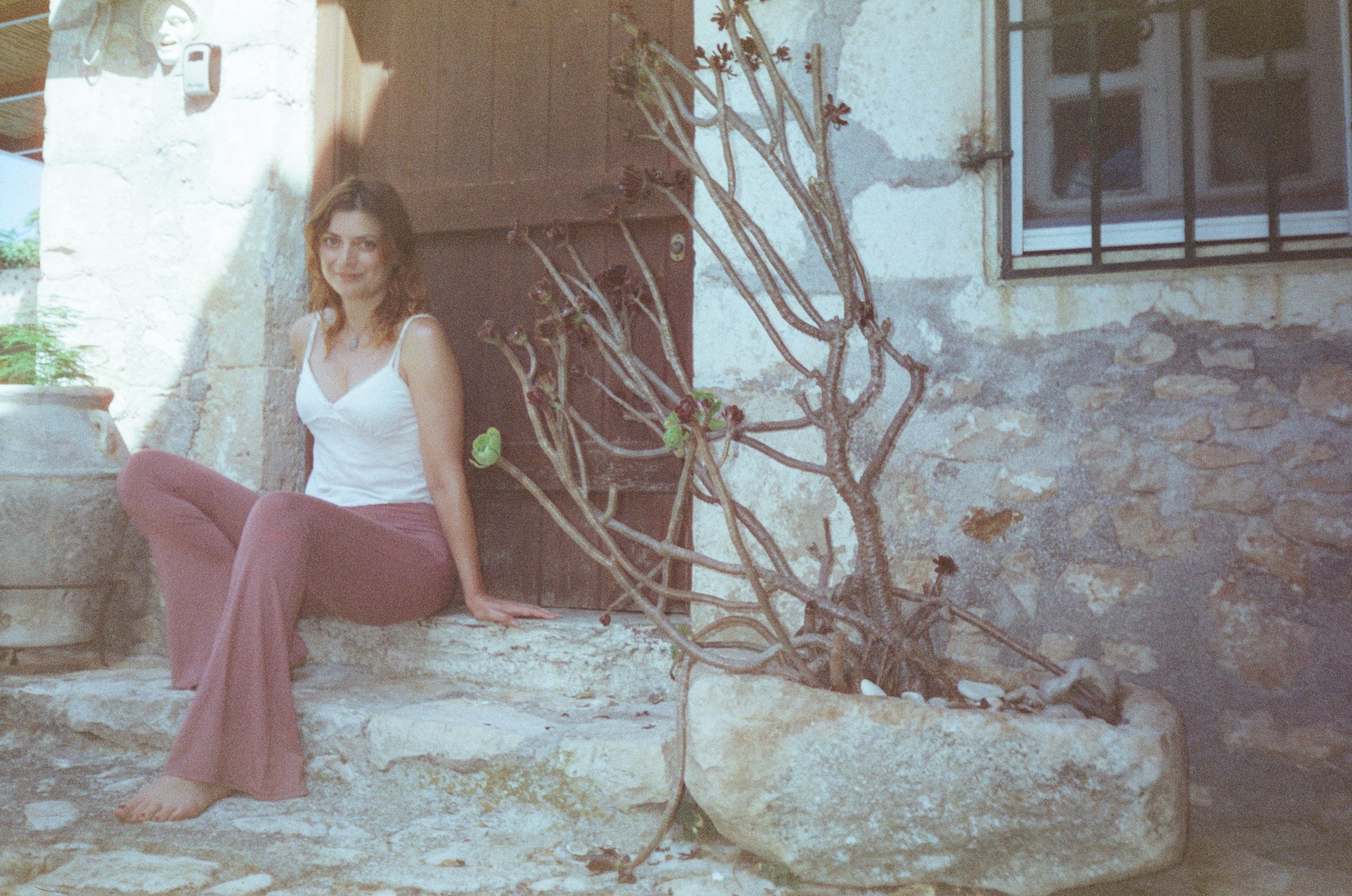 Dusty Rose Organic Bamboo Flares - Pre-Order