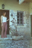 Dusty Rose Organic Bamboo Flares - Pre-Order